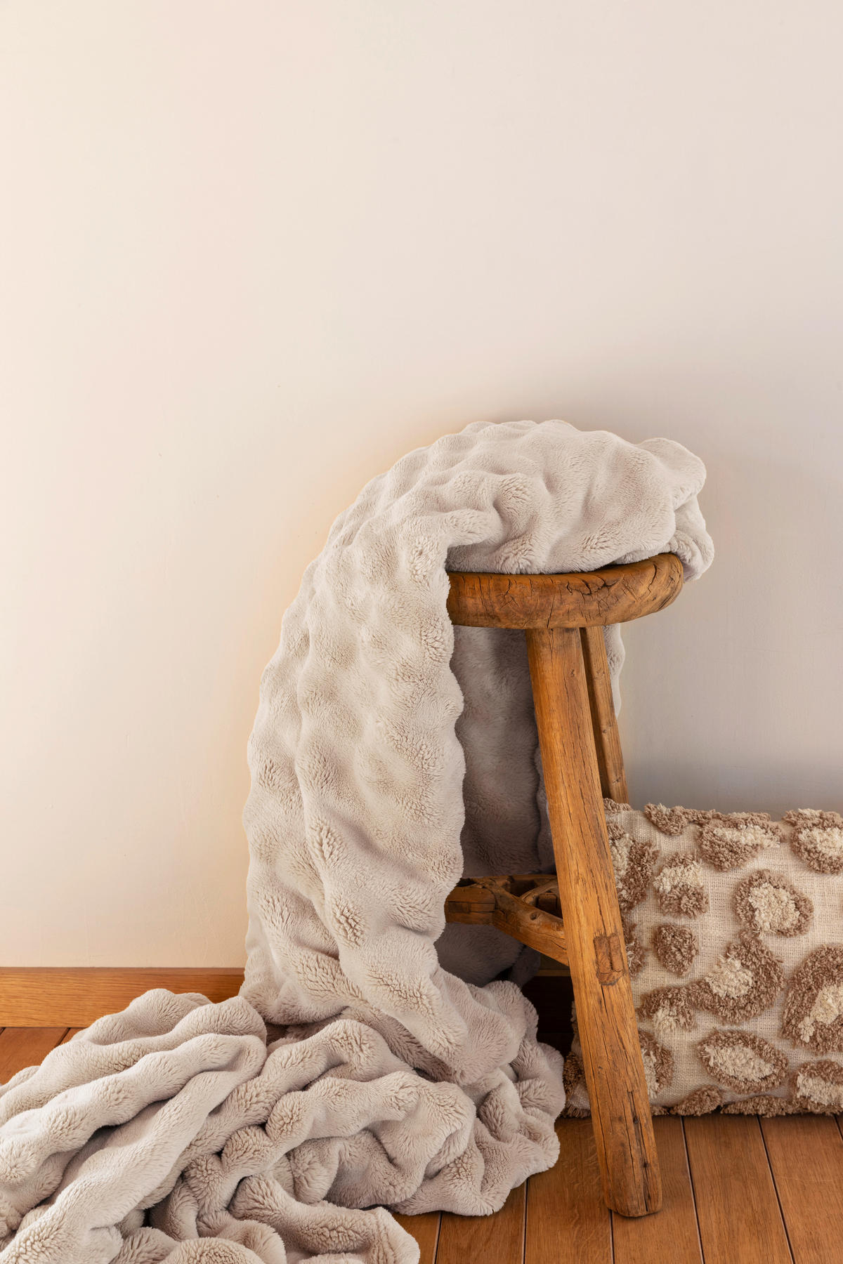 DECKE 150/200 cm  - Sandfarben, Basics, Textil (150/200cm) - MISTRAL