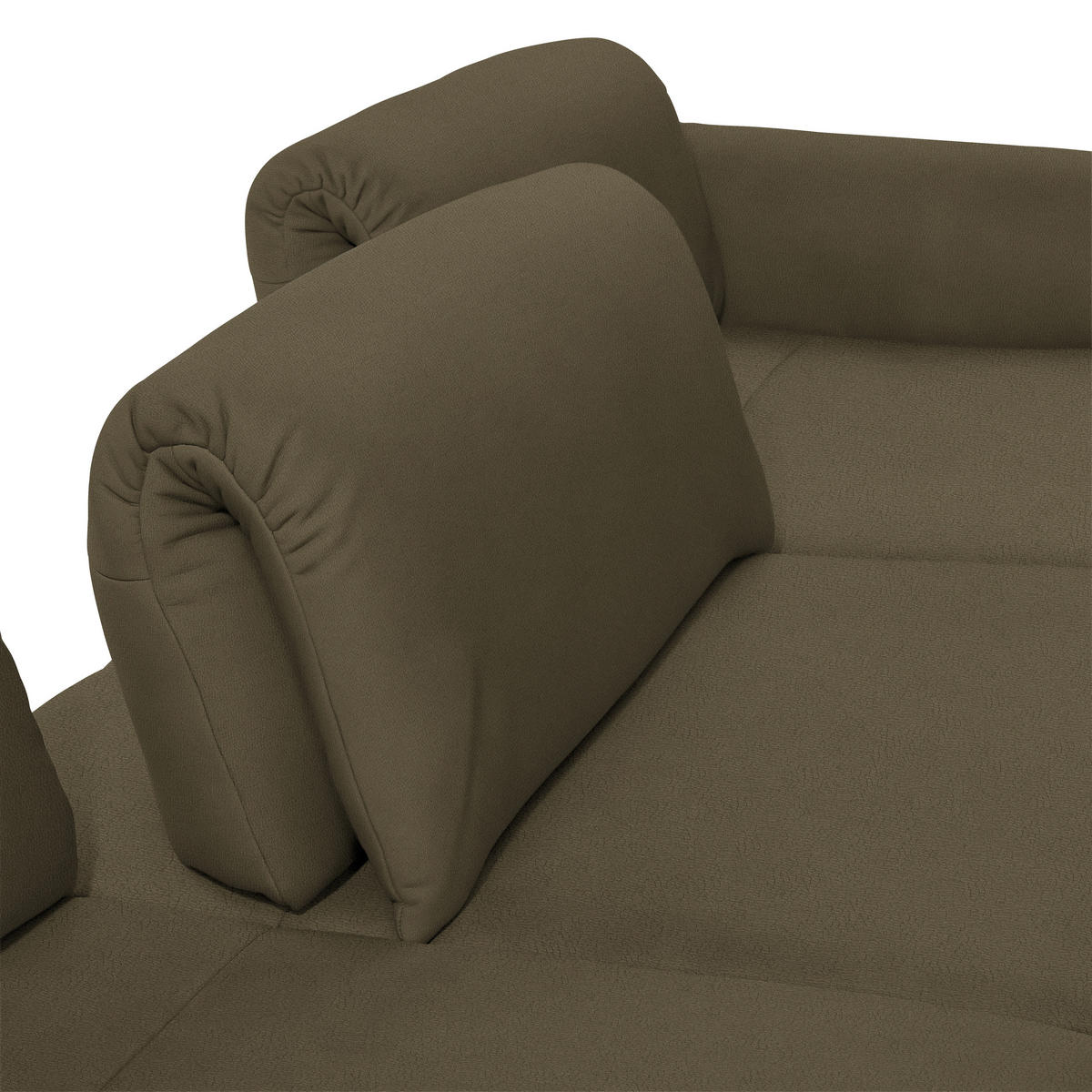 ECKSOFA in Echtleder Grün  308/173 cm  - Anthrazit/Grün, Design, Leder/Metall (308/173cm) - Joop!