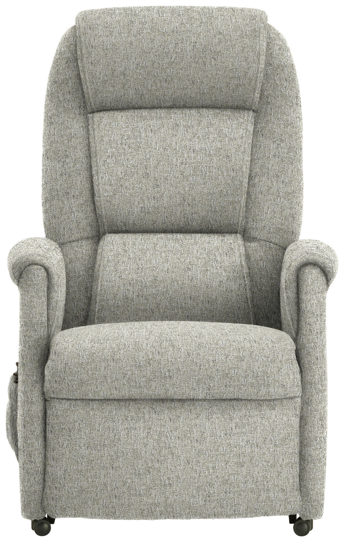 FERNSEHSESSEL in Flachgewebe Ecru  - Ecru/Schwarz, KONVENTIONELL, Kunststoff/Textil (69/105/82cm) - Himolla