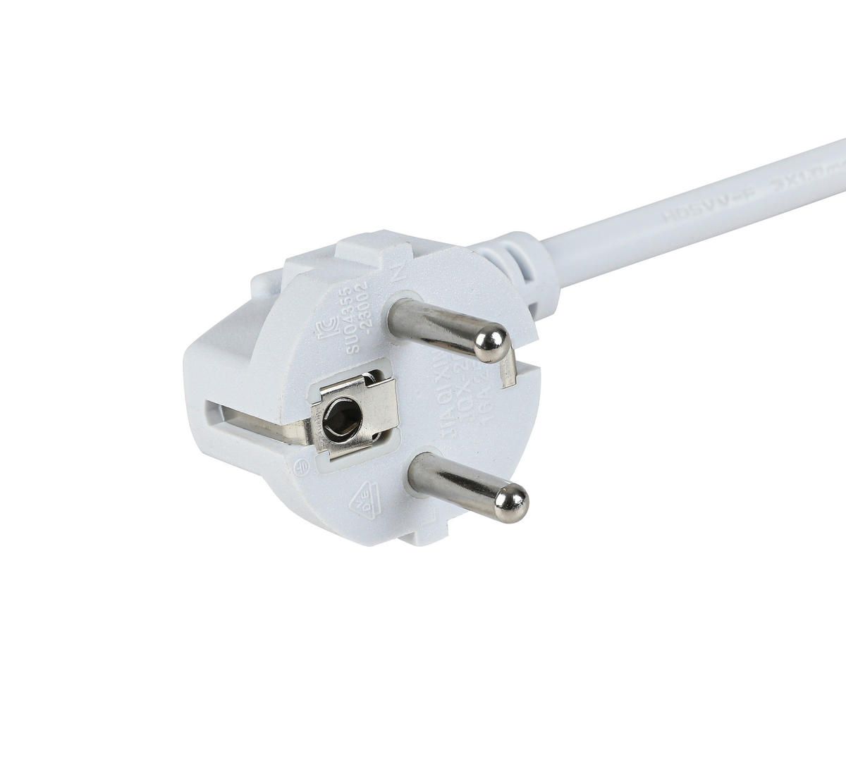 STECKDOSENLEISTE - Weiß, Basics, Kunststoff/Metall (24/5,5/4cm) - Mican