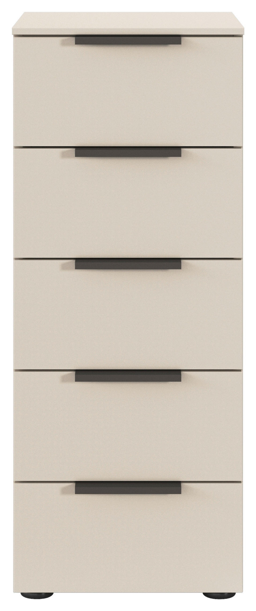KOMMODE  in 40/100/42 cm  - Champagner/Graphitfarben, MODERN, Holzwerkstoff/Kunststoff (40/100/42cm) - Rauch Möbel