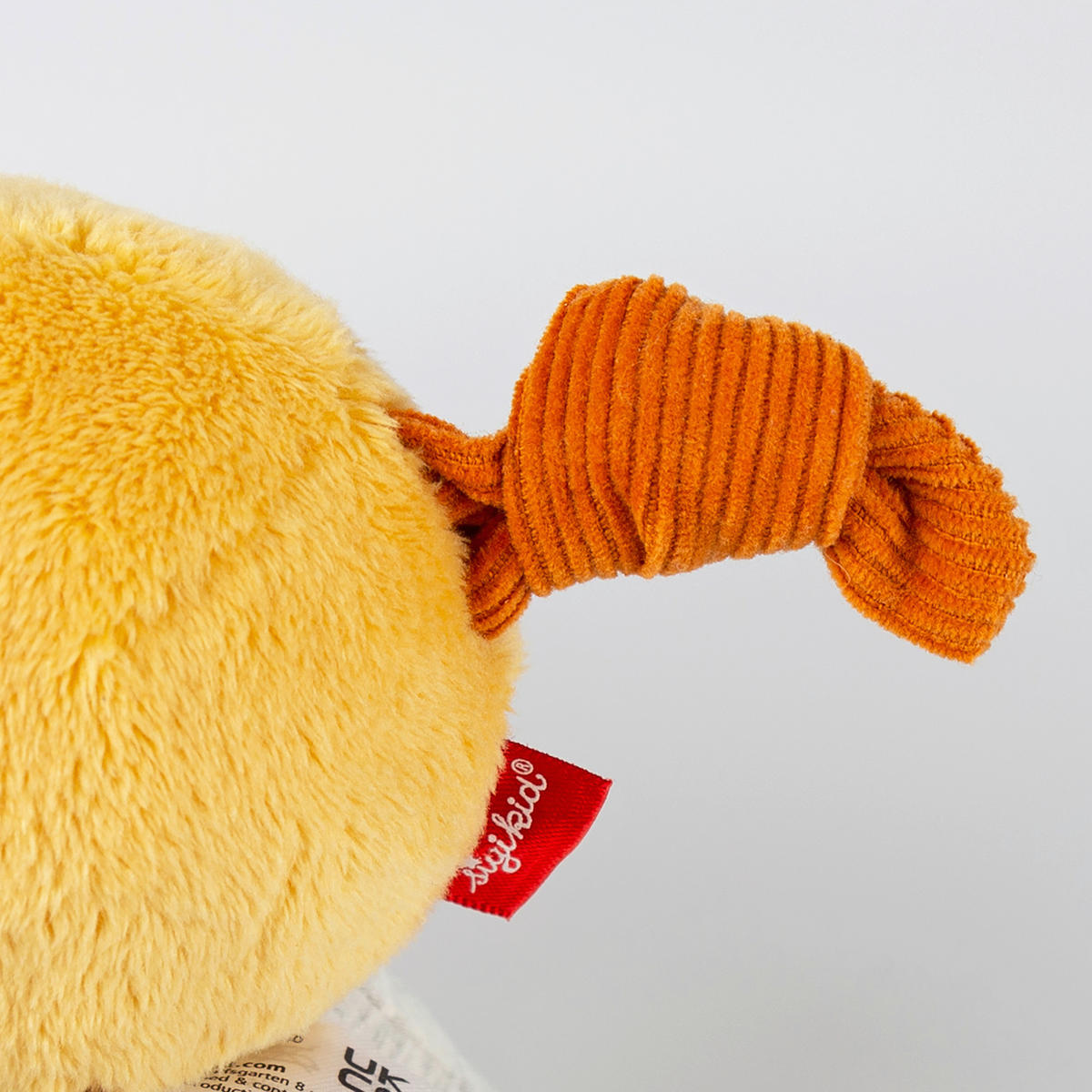 MOTORIKSPIEL - Senfgelb/Dunkelorange, Basics, Textil (30/11/9cm) - Sigikid
