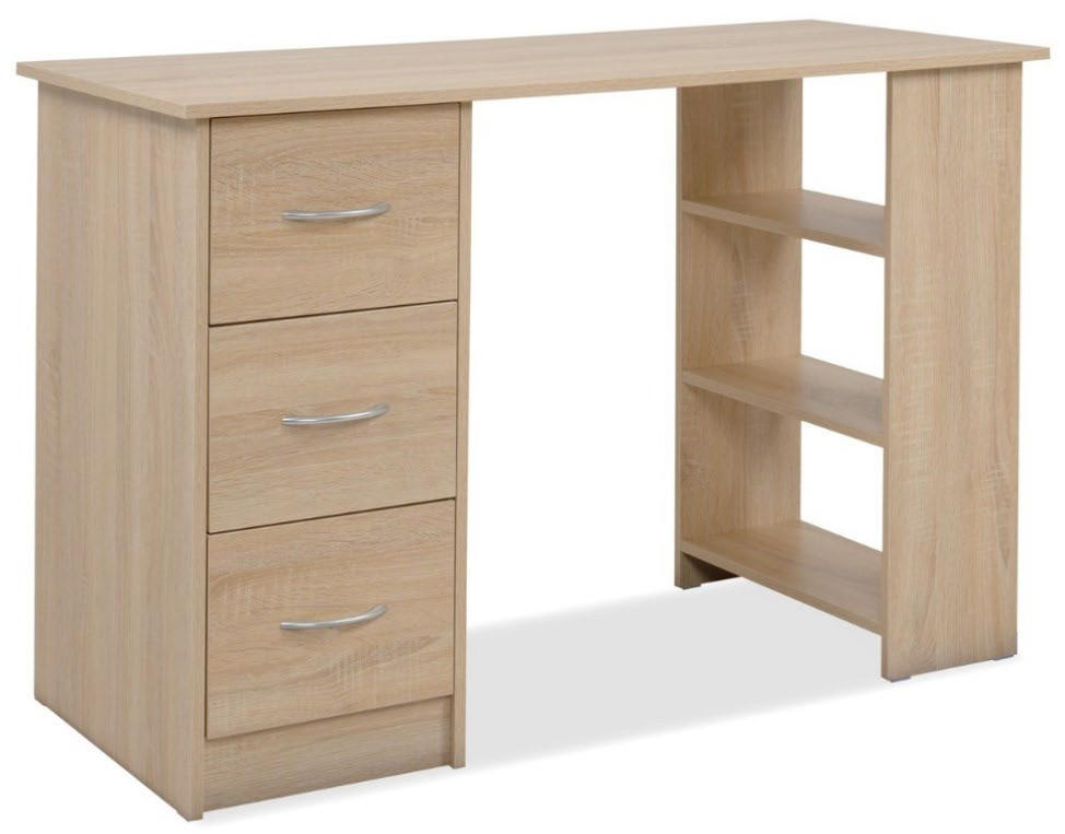 Birou, 115/49/75 cm, material pe bază de lemn