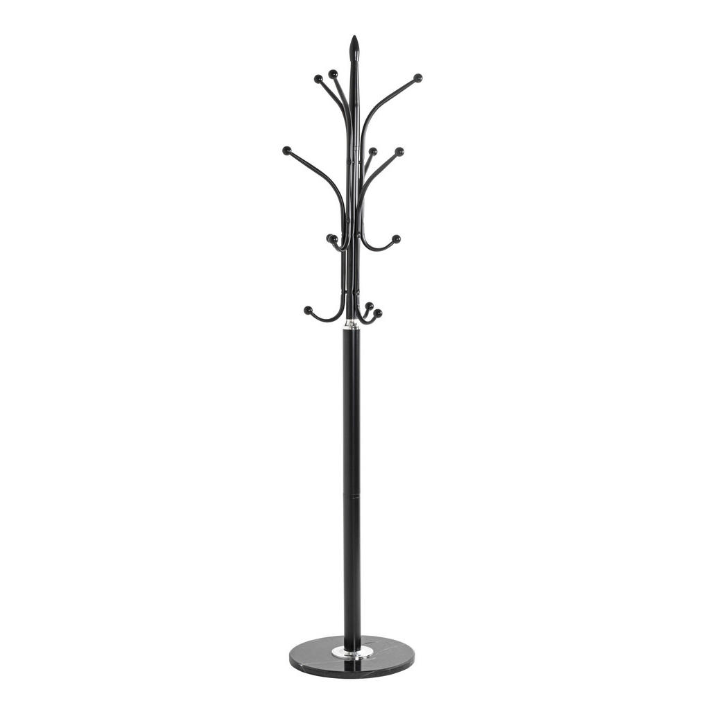 Thumbnail - Carryhome Kleiderständer, Schwarz, Chrom, Metall, Stein, 40x177x40 cm, standfeste Füße, Garderobe, Garderobenständer