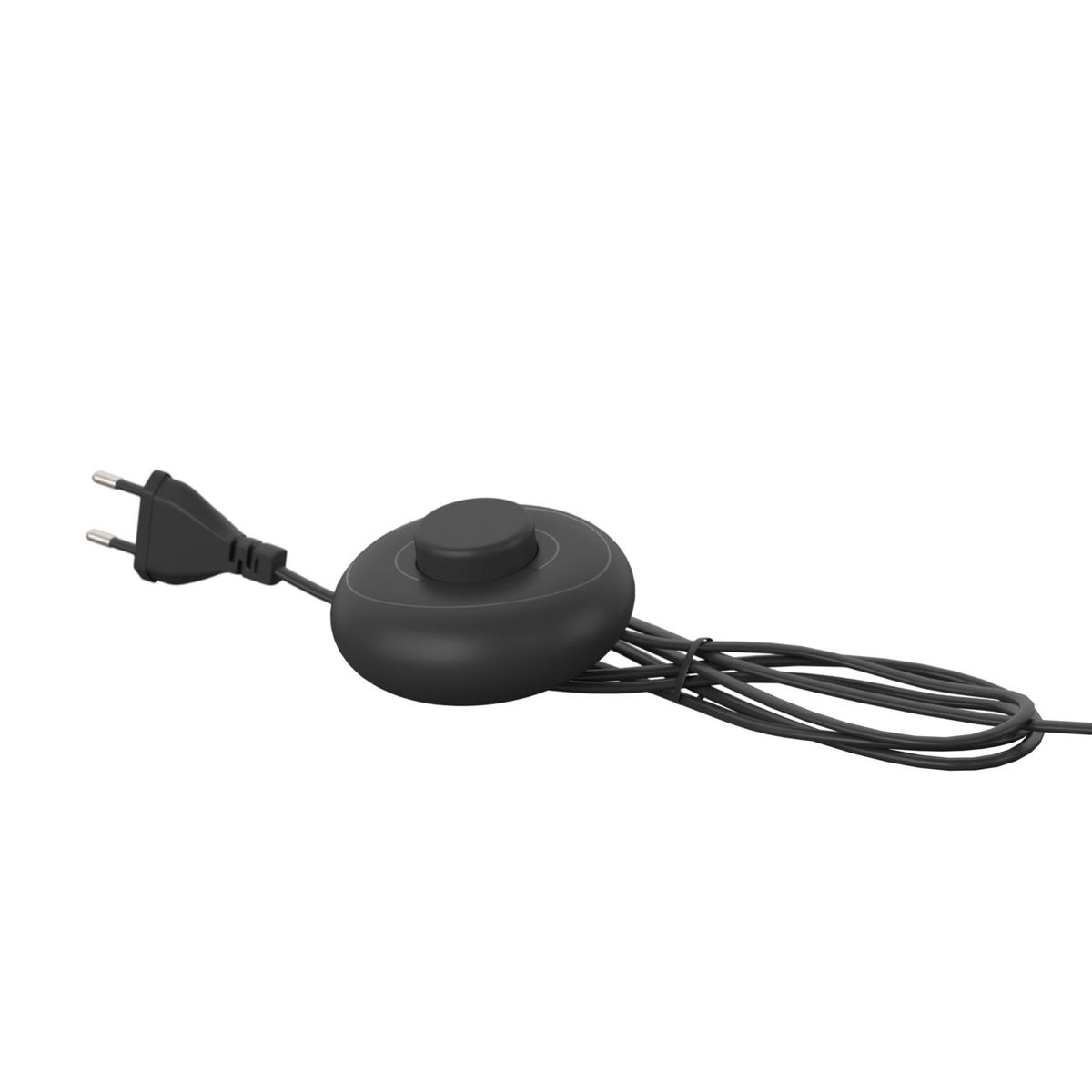 ÁLLÓLÁMPA - fekete, Basics, műanyag/fém (46/25/150cm)