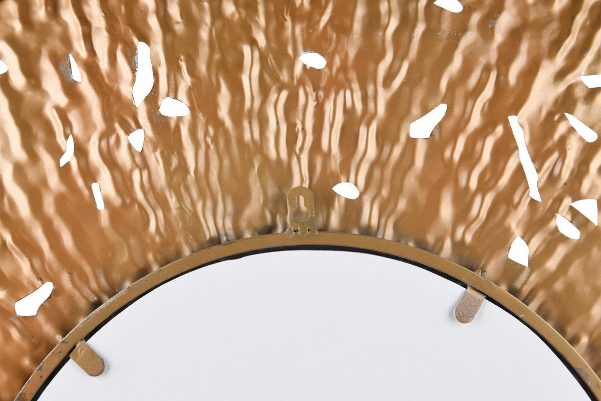 DEKOSPIEGEL - Goldfarben, Trend, Glas/Metall (80/80/9cm) - Boxxx