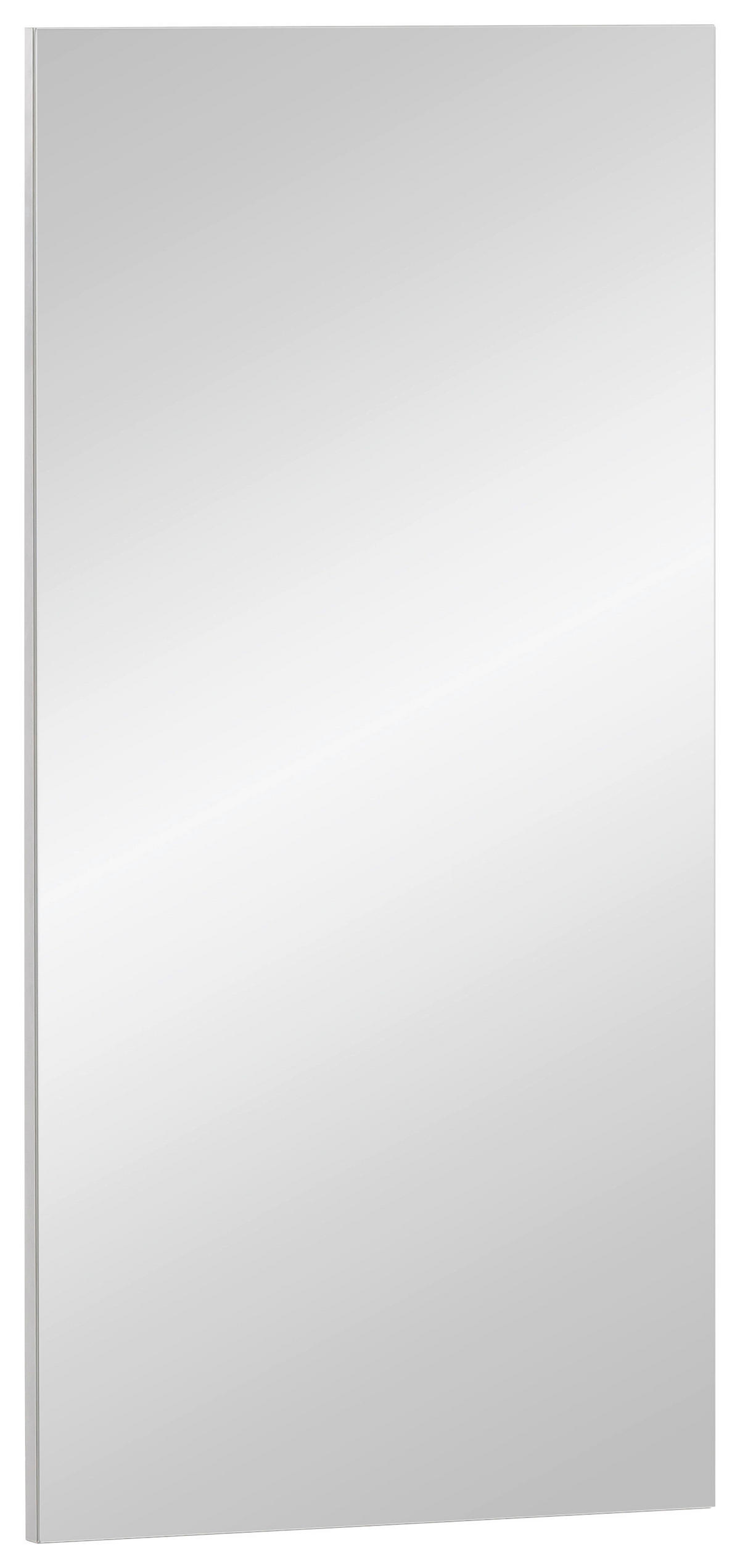 BADEZIMMERSPIEGEL 40/80/3 cm  - Silberfarben, Design, Glas/Holzwerkstoff (40/80/3cm) - Stylife