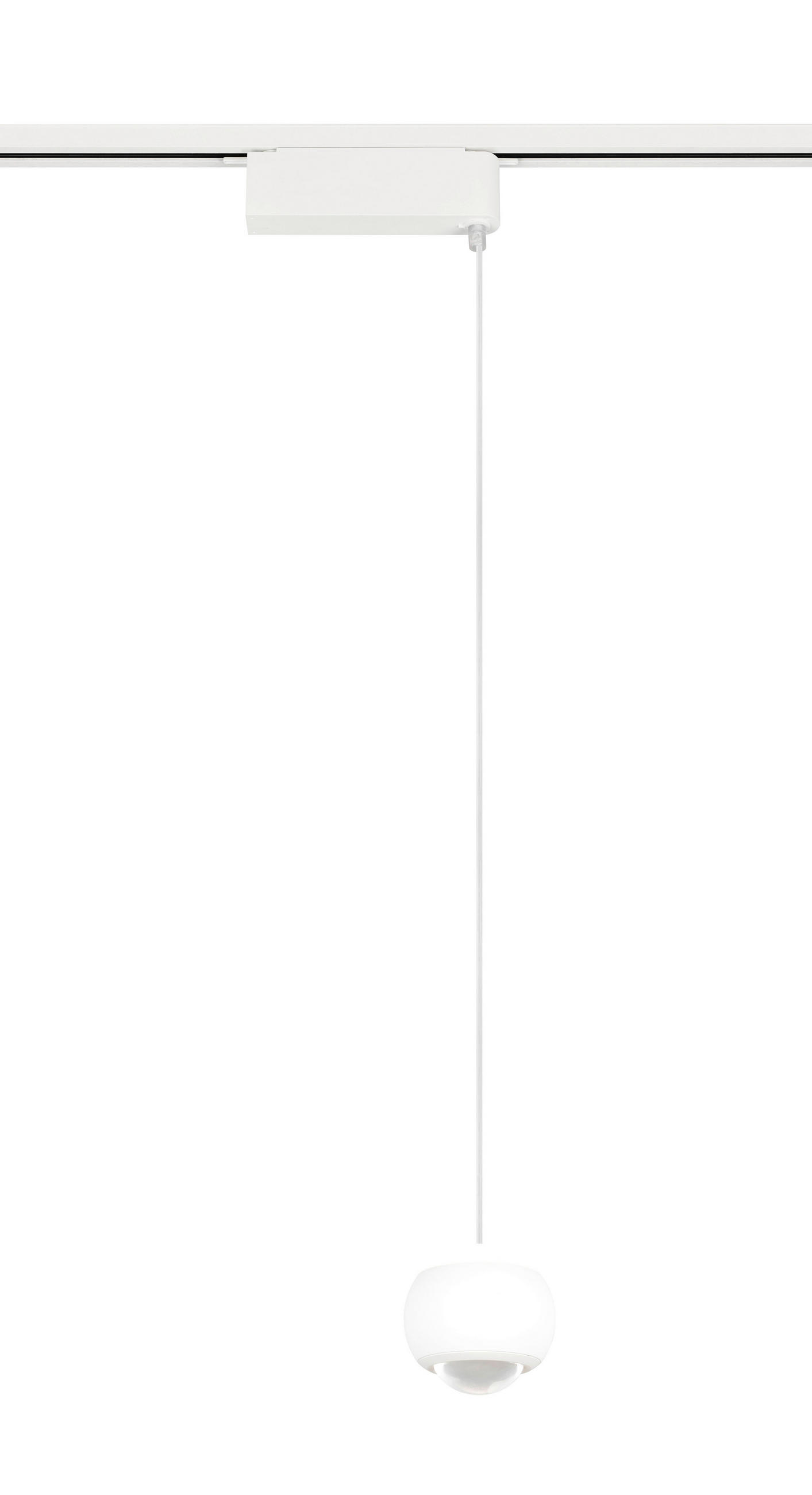 HÄNGLAMPA FÖR SKENSYSTEM Hamlet 10/180 cm   - vit, Klassisk, metall (10/180cm) - Trio Leuchten