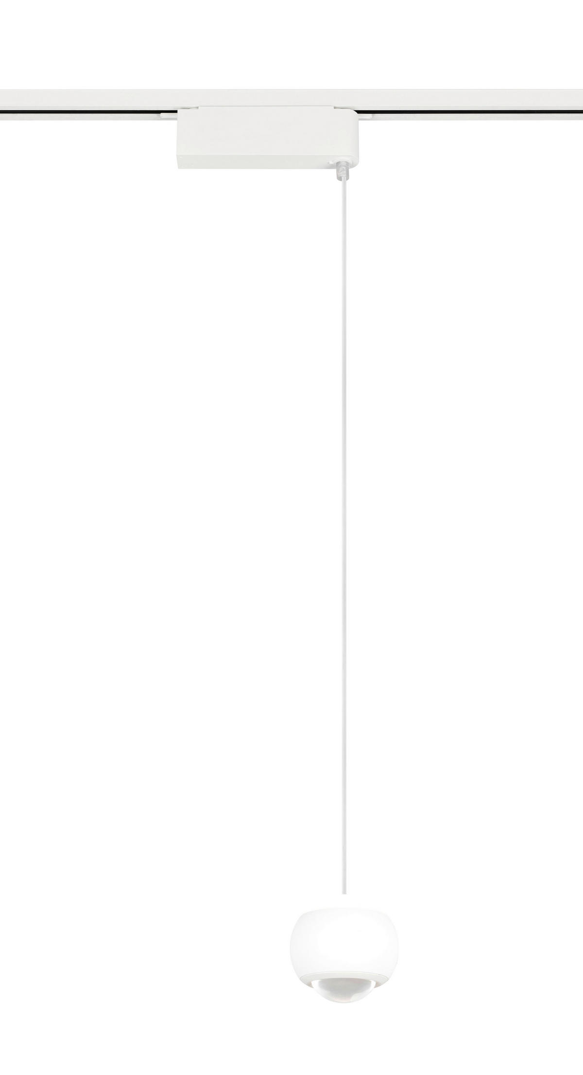 HÄNGLAMPA FÖR SKENSYSTEM Hamlet 10/180 cm   - vit, Klassisk, metall (10/180cm) - Trio Leuchten