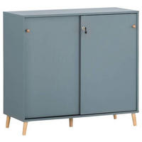 AKTENSCHRANK 100,1/92,6/41 cm  - Blau, MODERN, Holzwerkstoff (100,1/92,6/41cm) - MID.YOU