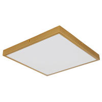 LED PLAFONJERA Tibey  - boja mesinga/opal, Konvencionalno, metal/plastika (35/35/3cm)