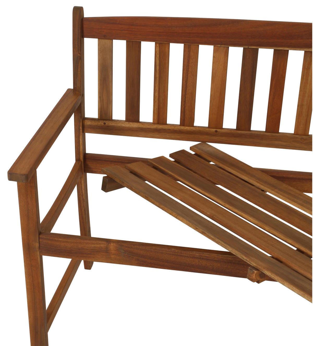 GARTENBANK 109/86/58 cm  in Braun  - Braun, KONVENTIONELL, Holz (109/86/58cm) - Gardenson