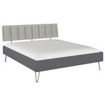 BETT 180/200 cm  in Grau  - Grau, Design, Holzwerkstoff/Textil (180/200cm) - Carryhome