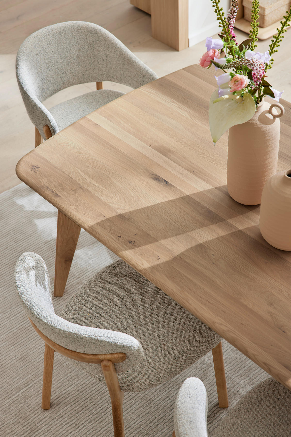 ESSTISCH 180/95/76 cm Echtholz  Holz in verschiedenen Größen erhältlich Eichefarben  - Eichefarben, Design, Holz (180/95/76cm) - Musterring