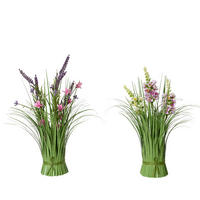 GRASBÜNDEL - Grün, LIFESTYLE, Kunststoff (13/13,00/30,00cm)