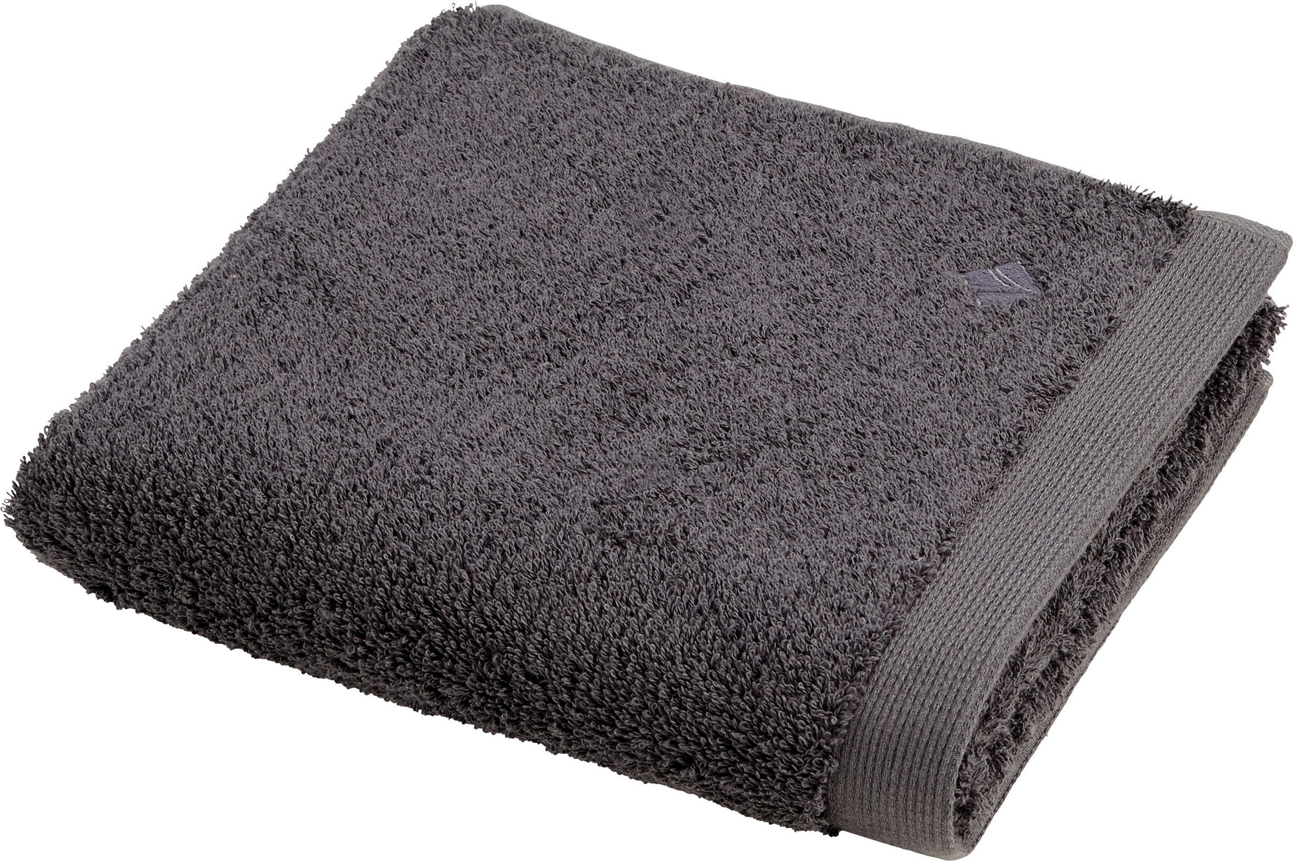HANDTUCH High Line Grau - Grau, Basics, Textil (50/100cm) - Vossen