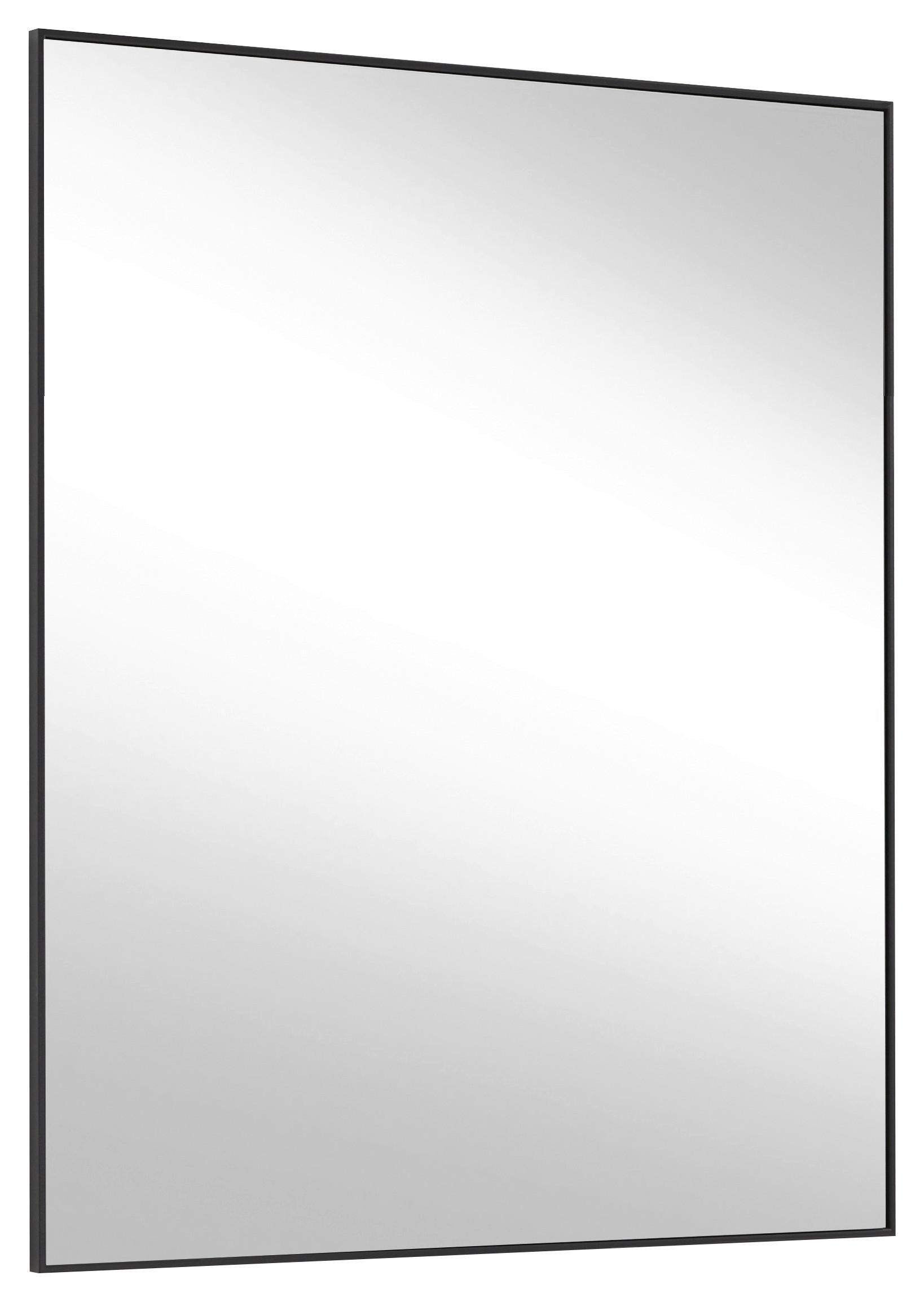 WANDSPIEGEL Anthrazit - Anthrazit, Design, Glas/Holzwerkstoff (60/77/3cm)