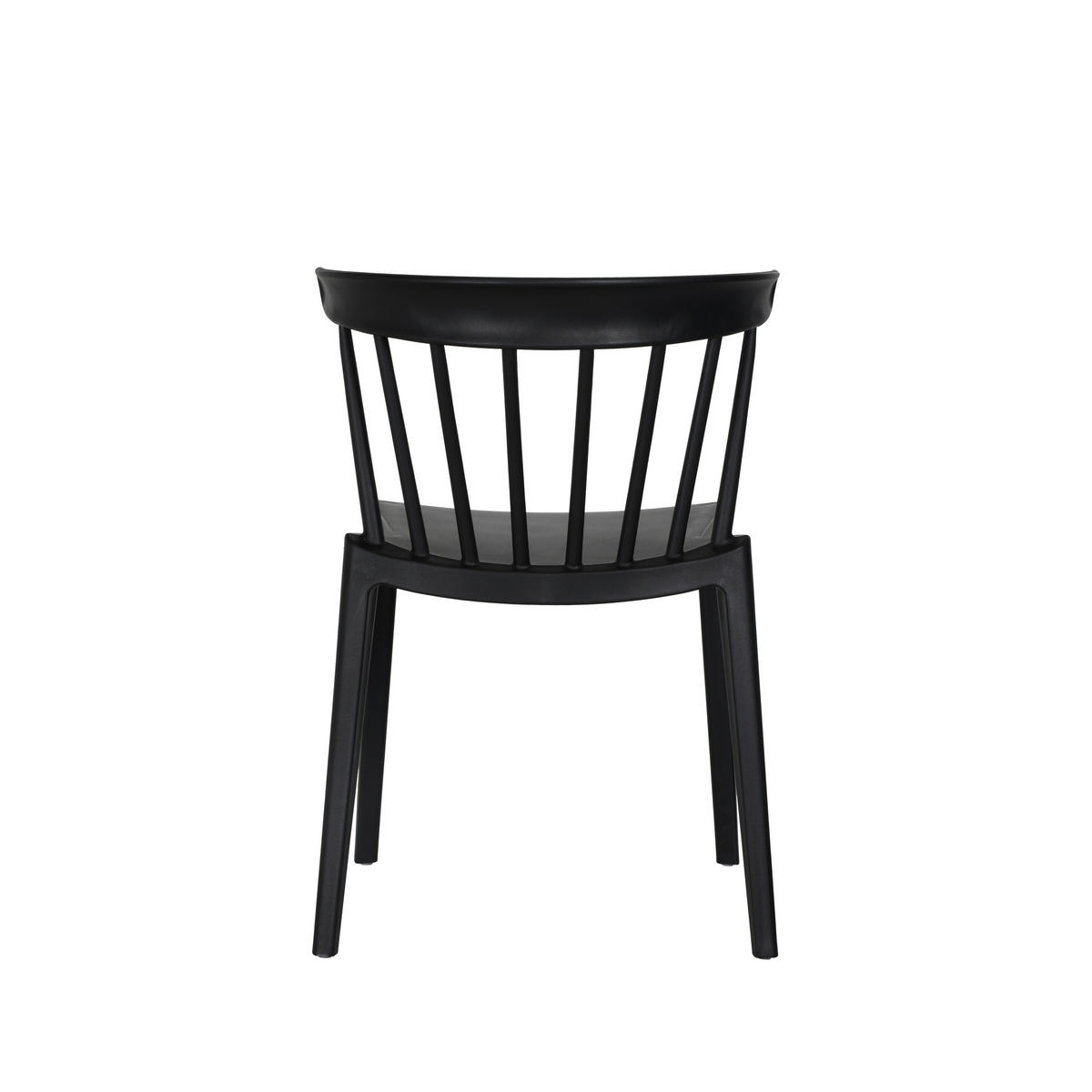 STAPELSESSEL Schwarz  - Schwarz, Basics, Kunststoff (54/75/53cm)