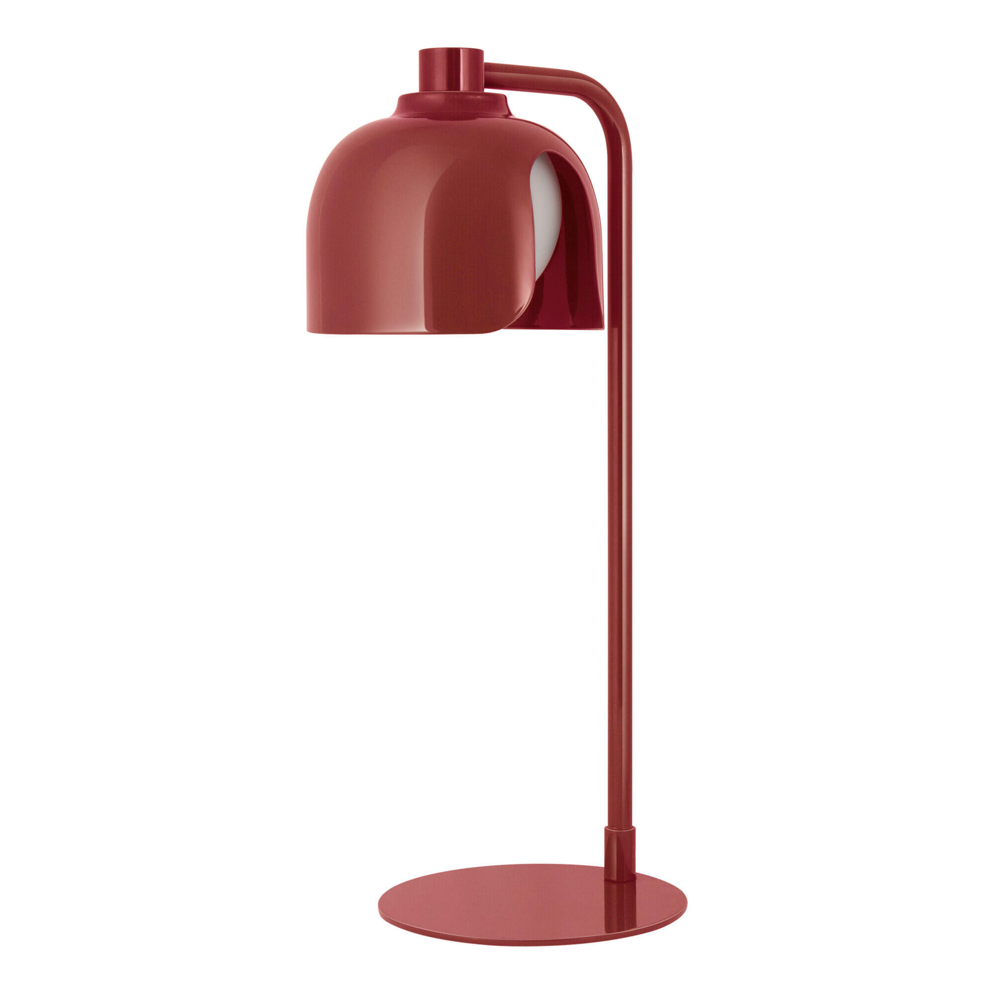 TISCHLEUCHTE 15/20/40 cm   - Rot, Basics, Glas/Metall (15/20/40cm) - Osram