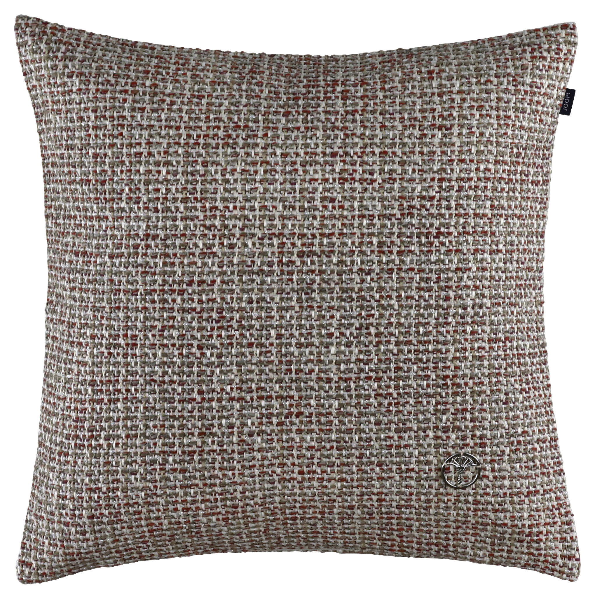 KISSENHÜLLE J!Grand 50/50 cm  - Rostfarben/Creme, Design, Textil (50/50cm) - Joop!