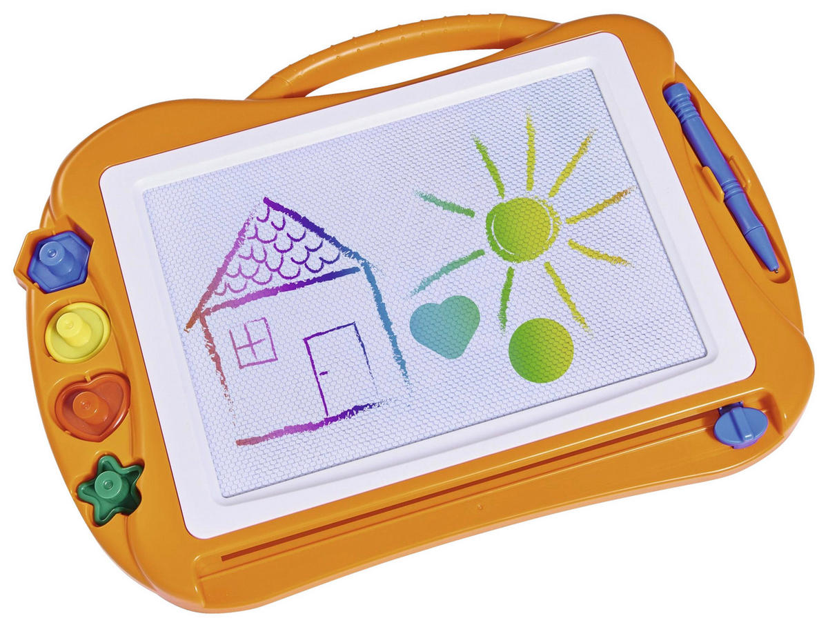 MALTAFEL  - Multicolor, Basics, Kunststoff (41/6/32cm) - Simba
