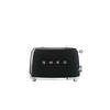 TOASTER 50`s Style  - Schwarz, Basics, Metall (31/19,8/19,5cm) - SMEG