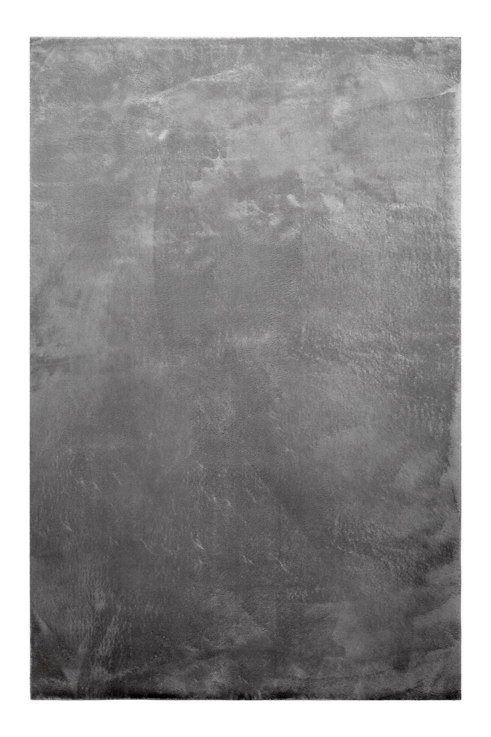WEBTEPPICH  Wohnzimmer 120/170 cm Lago Anthrazit rechteckig  - Anthrazit, Basics, Textil (120/170cm)
