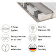 TASCHENFEDERKERNMATRATZE 90/200 cm Höhe ca. 22 cm  - Weiß, Basics, Textil (90/200cm) - Xora