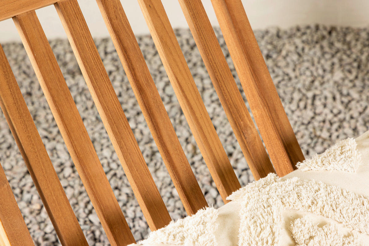 LOUNGESESSEL  - Naturfarben, MODERN, Holz (50/75/80cm) - Gardena