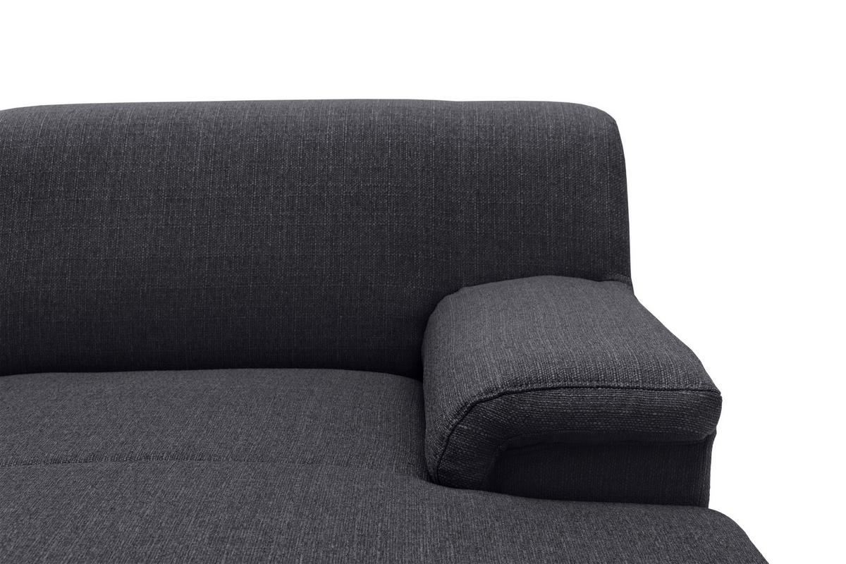 WOHNLANDSCHAFT Schlammfarben Webstoff  - Chromfarben/Schlammfarben, KONVENTIONELL, Textil/Metall (195/308/150cm) - MID.YOU