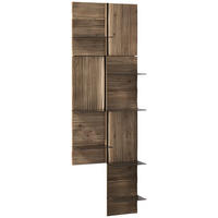 WANDPANEEL Wildeiche  64,2/191,6/22,5 cm  - Wildeiche, Design, Glas/Holz (64,2/191,6/22,5cm) - Voglauer