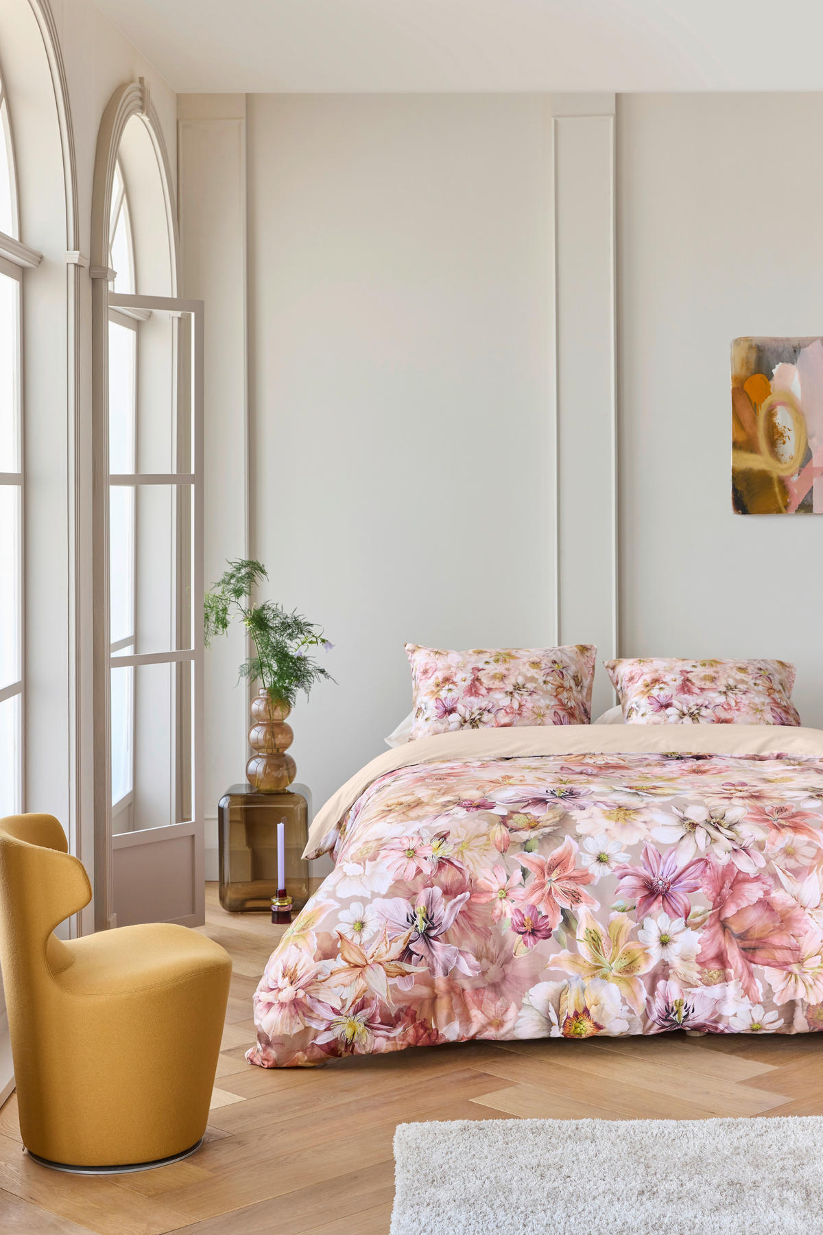 WENDEBETTWÄSCHE Fransaro Satin 140/200 cm  - Multicolor, KONVENTIONELL, Textil (140/200cm) - Novel