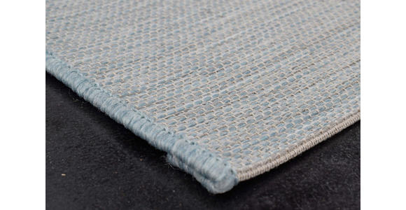 FLACHWEBETEPPICH 140/200 cm Amalfi  - Blau/Hellblau, Trend, Textil (140/200cm) - Novel