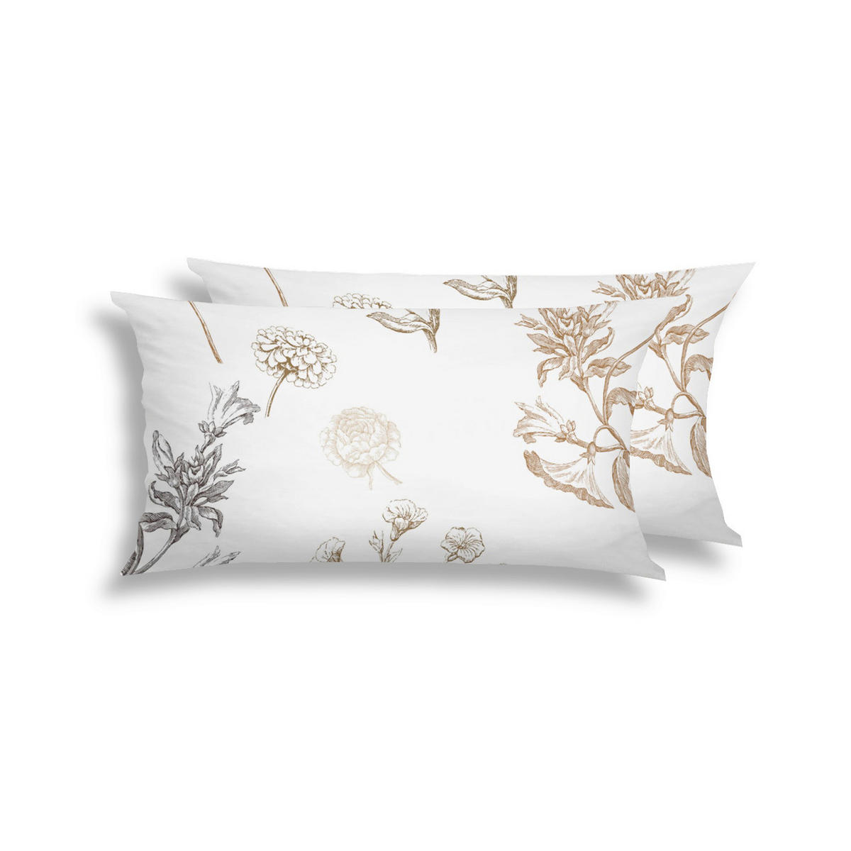 KOPFPOLSTERBEZUG 40/80 cm  - Weiß, Design, Textil (40/80cm) - Florella