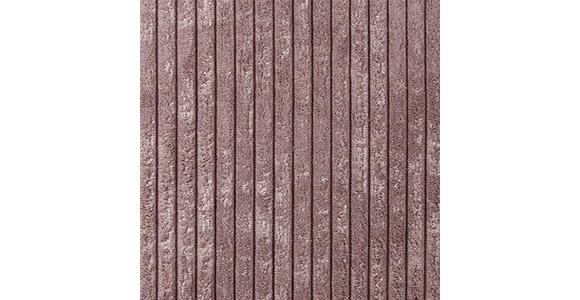 ECKSCHLAFSOFA in Textil Altrosa  - Schwarz/Altrosa, Design, Textil/Metall (226/157cm) - Novel