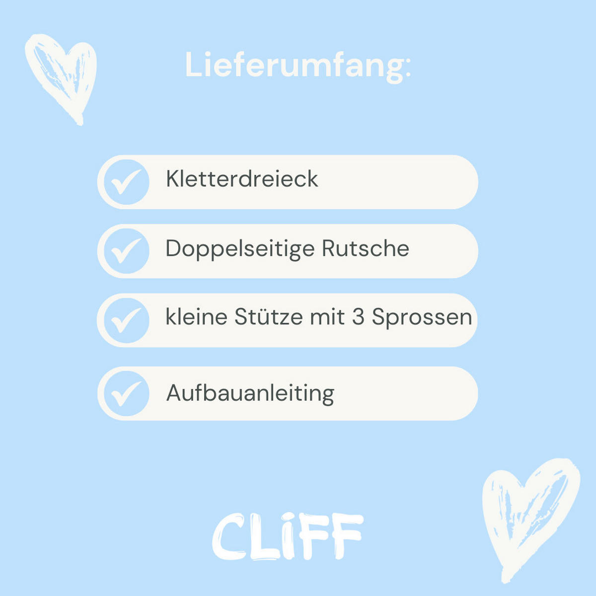 KLETTERDREIECK  - Birkefarben, Basics, Holz (68/53,5/69cm) - CLIFF