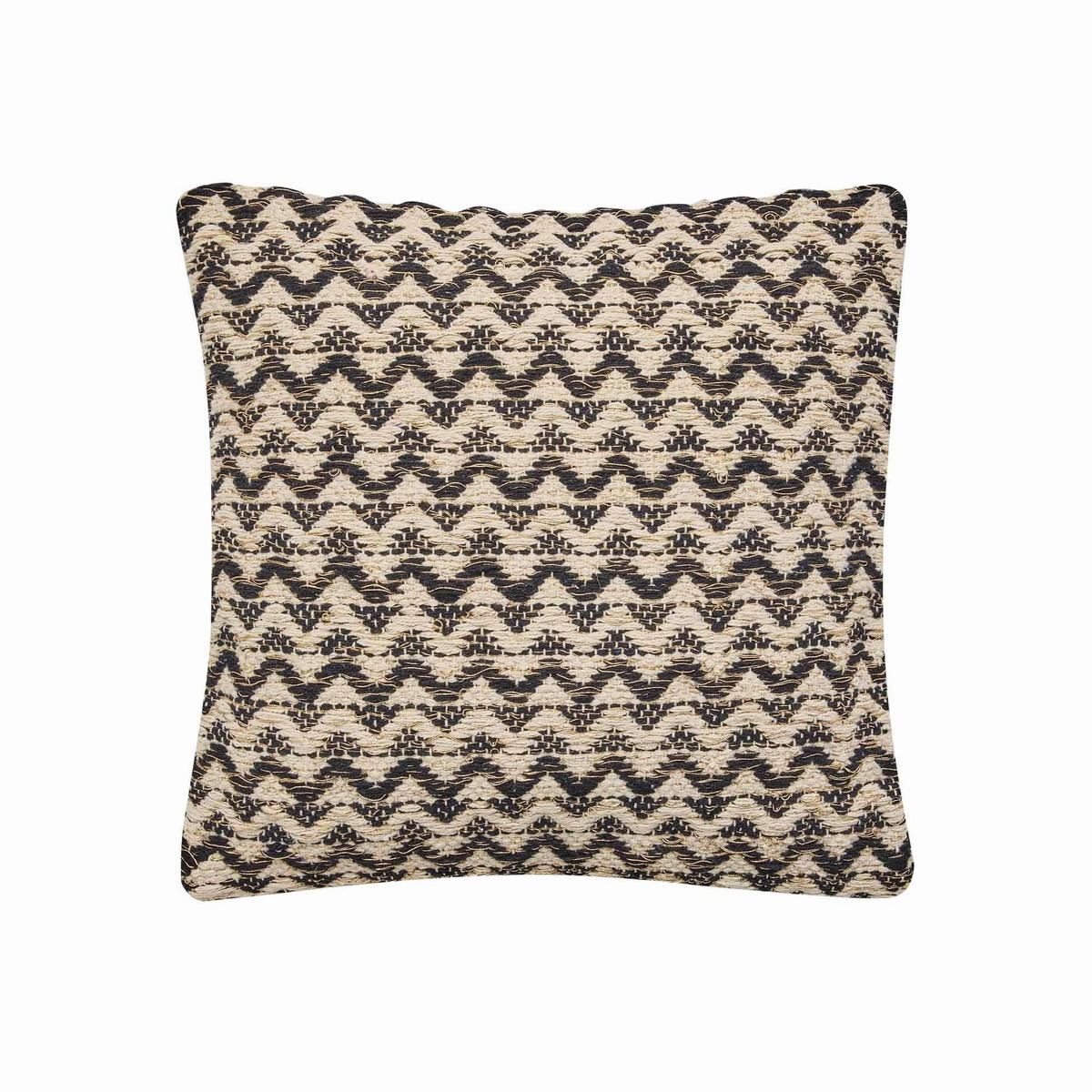 OKRASNA BLAZINA  LOUMEO   40/40 cm          - črna/bež, Basics, tekstil (40/40cm)