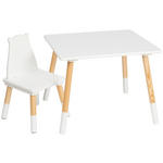 KINDERSITZGRUPPE Kasimir  - Naturfarben/Weiß, Basics, Holz/Holzwerkstoff - My Baby Lou