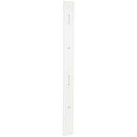 GARDEROBENPANEEL  in 16/180/2 cm  - Weiß, Design, Holzwerkstoff (16/180/2cm) - Moderano