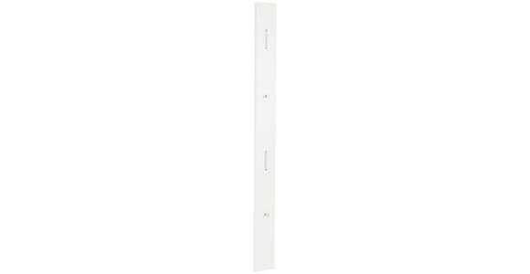GARDEROBENPANEEL in 16/180/2 cm - Weiß, Design, Holzwerkstoff (16/180/2cm) - Moderano