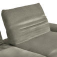 ECKSOFA  in Chenille Graubraun  280/170-195 cm  - Graubraun/Schwarz, Design, Textil/Metall (280/170-195cm) - Dieter Knoll
