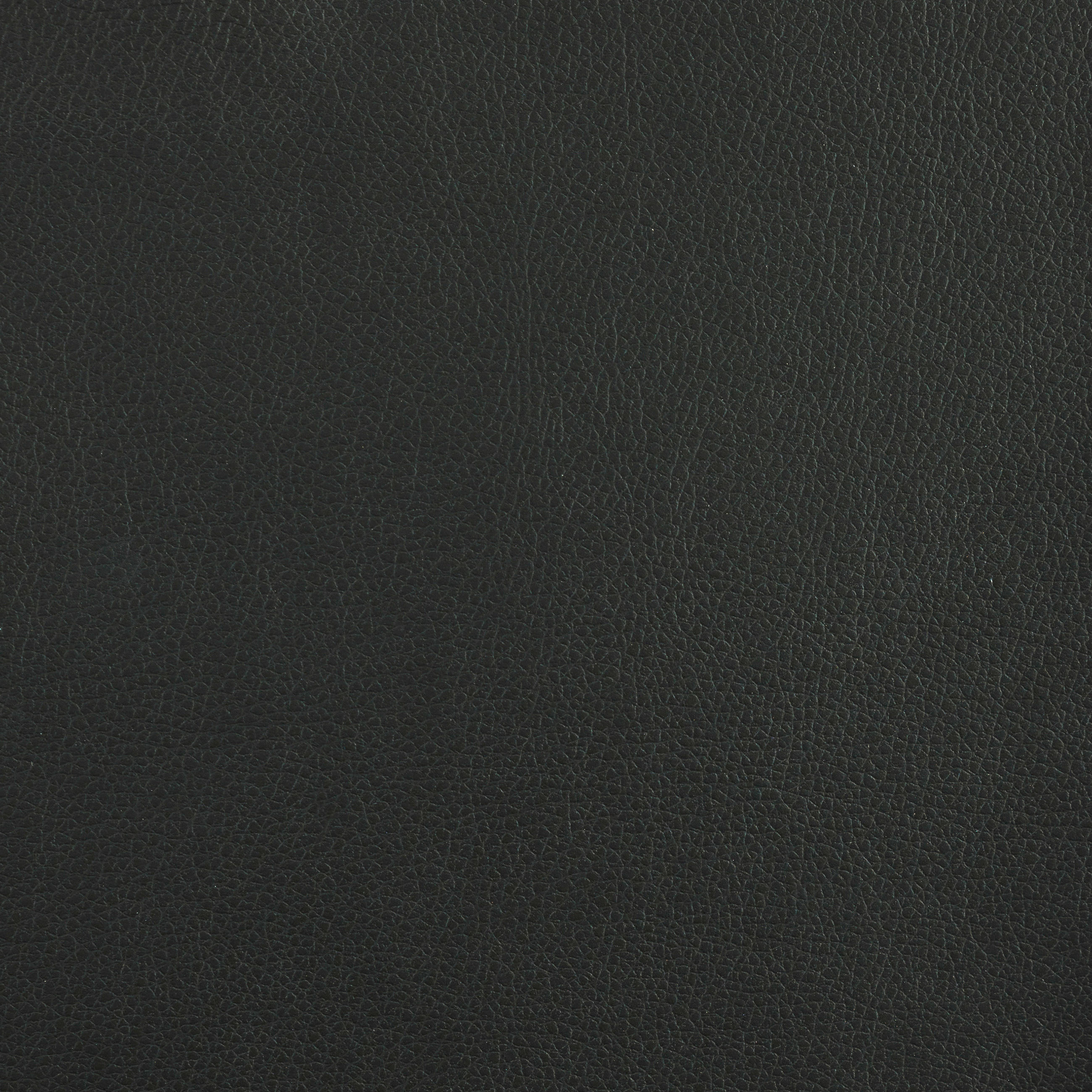 HOCKER Lederlook Schwarz  - Schwarz, Design, Textil/Metall (90/43/60cm) - Max Winzer