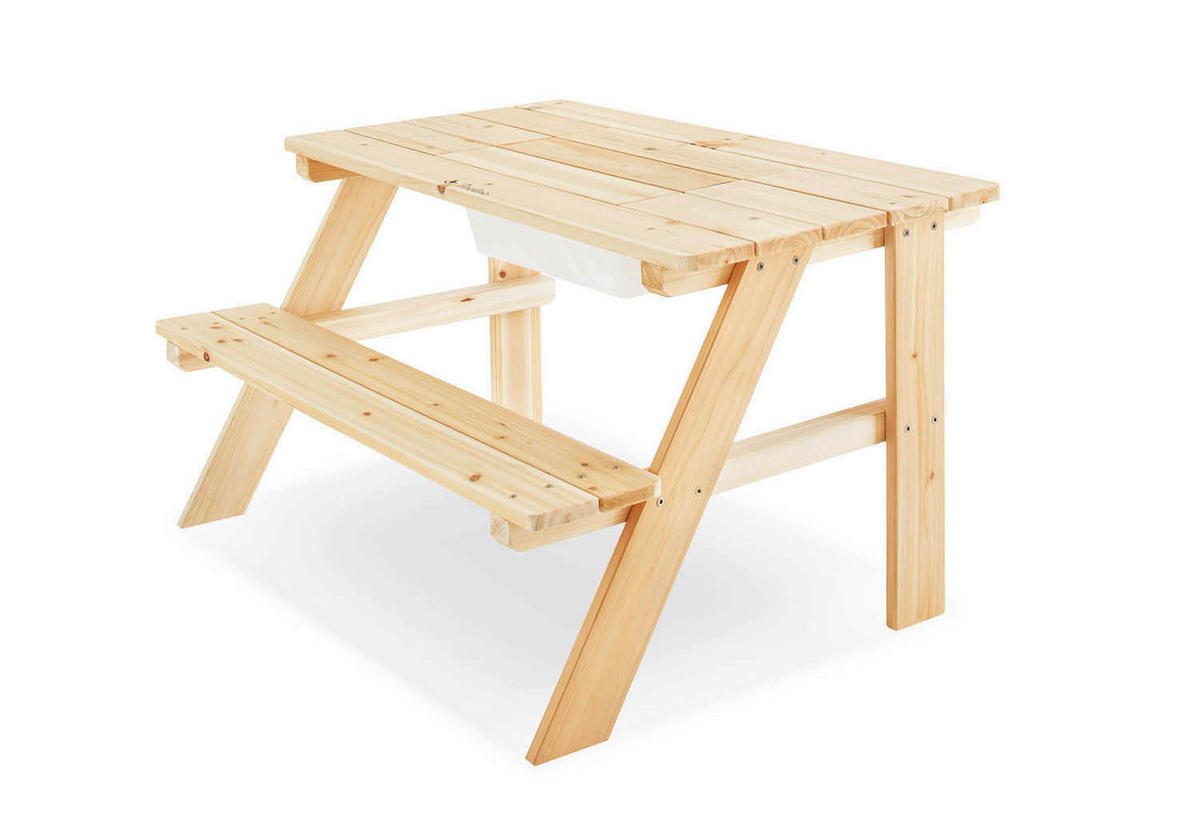 KINDERSITZGRUPPE KNUT  - Naturfarben, Basics, Holz (88/50/68cm) - Pinolino