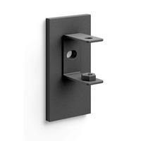 WANDHALTER  in Schwarz  - Schwarz, Basics, Metall (3/6cm) - Zack