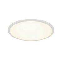 LED PANEL, 45/5 cm  - bílá, Basics, kov/plast (45/5cm) - Novel