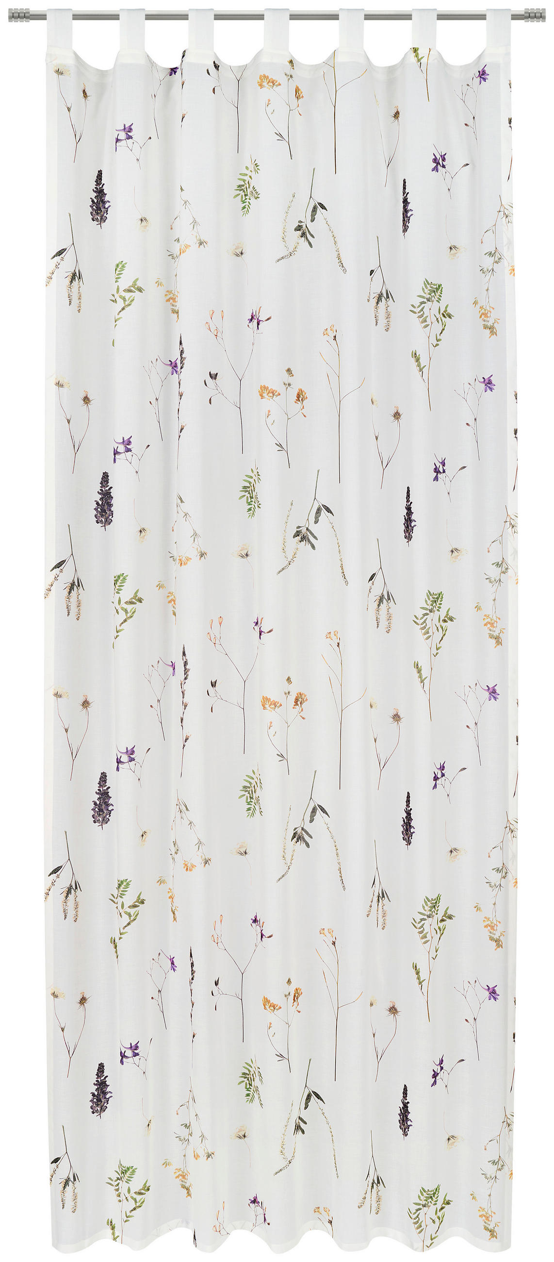 ZÁVES S PÚTKAMI, polopriehľadné,  - biela, Trend, textil (140/255cm) - Esposa