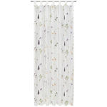 SCHLAUFENVORHANG halbtransparent  - Weiß, Trend, Textil (140/255cm) - Esposa