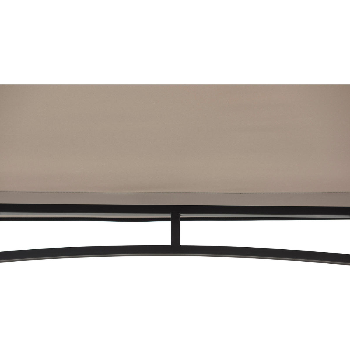 PAVILLON 244/258/152 cm   - Schwarz/Grau, Basics, Textil/Metall (244/258/152cm)