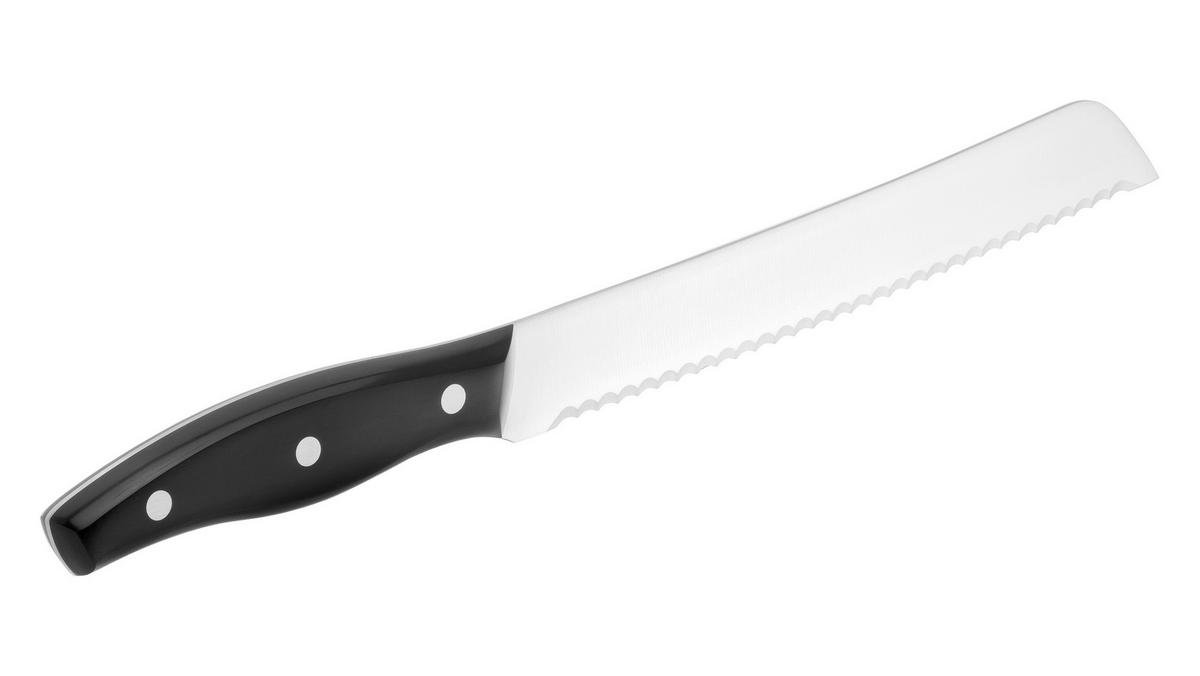 BROTMESSER Signature 20 cm  - Edelstahlfarben/Schwarz, Basics, Kunststoff/Metall (20cm) - Zwilling
