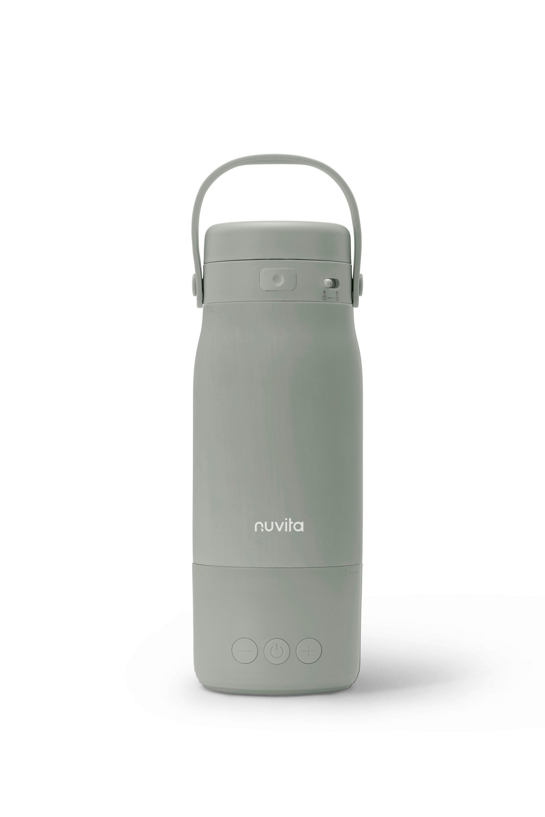 BABYKOSTWÄRMER   - Salbeigrün, Basics, Kunststoff/Metall (12/12/27cm) - Nuvita